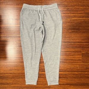 Baubax merino wool and bamboo blend knit joggers women Large new with sample tag